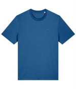 mindful blue men’s organic cotton t-shirt