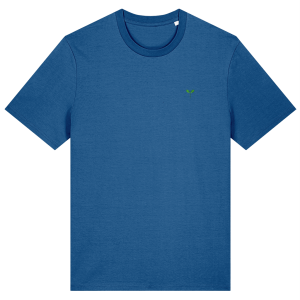 mindful blue men’s organic cotton t-shirt